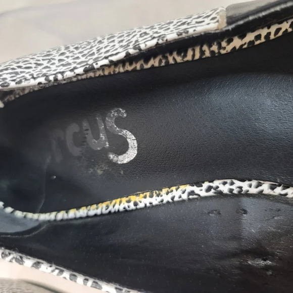 Circus Sam Edelman Women's Sz 7 Slip On Shoes Flats Pointed Toe Black Vegan Art - Picture 13 of 15